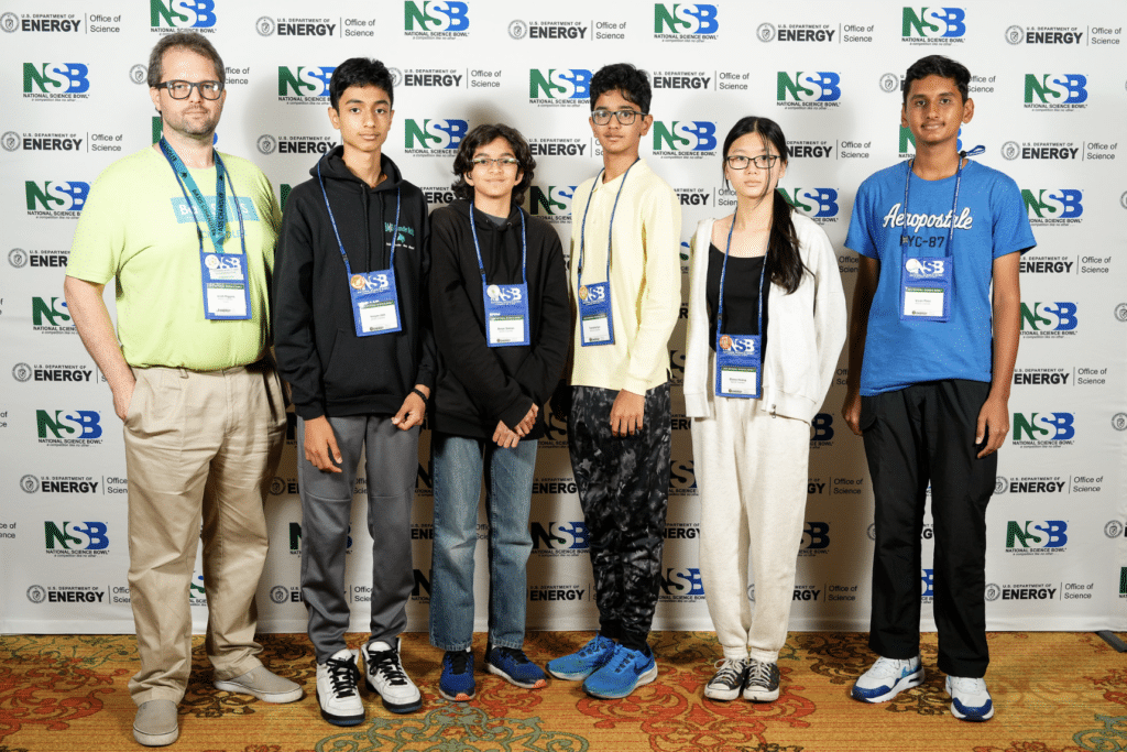 BASIS Chandler Middle School Division National Science Bowl competitors 