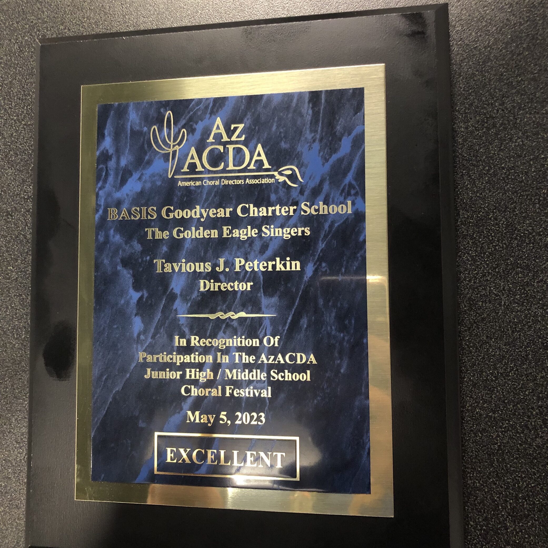 AzACDA Excellent Award