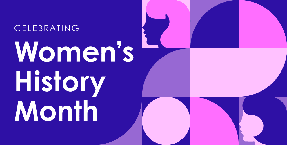 Blog Graphic for Women's History Month
