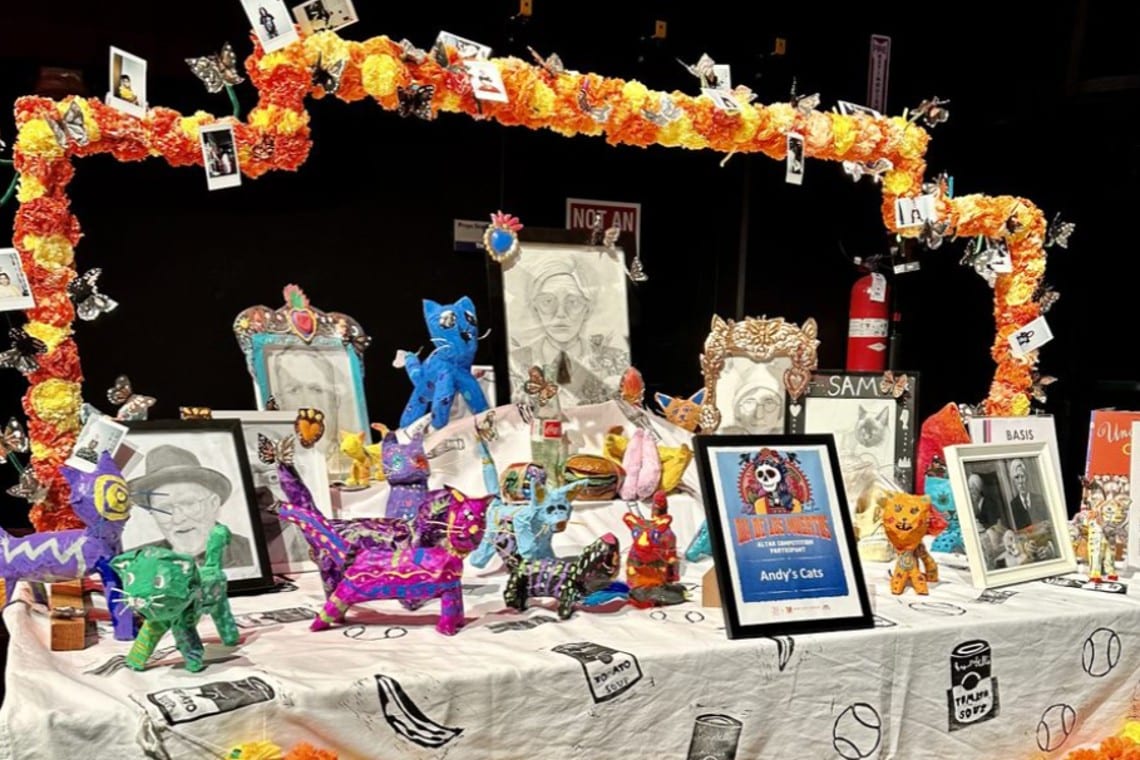 BASIS Ahwatukee Día de los Muertos Altar