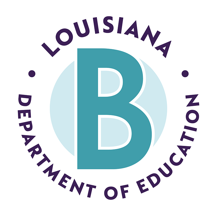 LA Dept of Ed B Badge