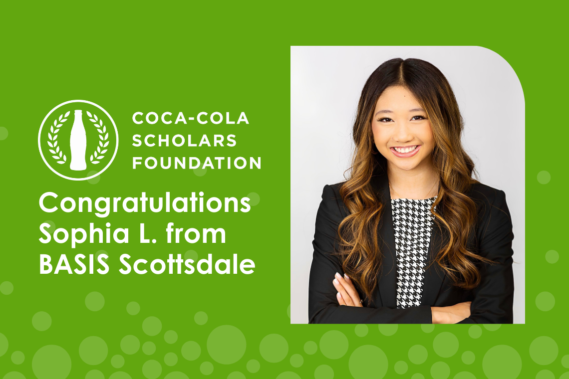 Blog Graphic - Coca Cola Scholar Sophia 1