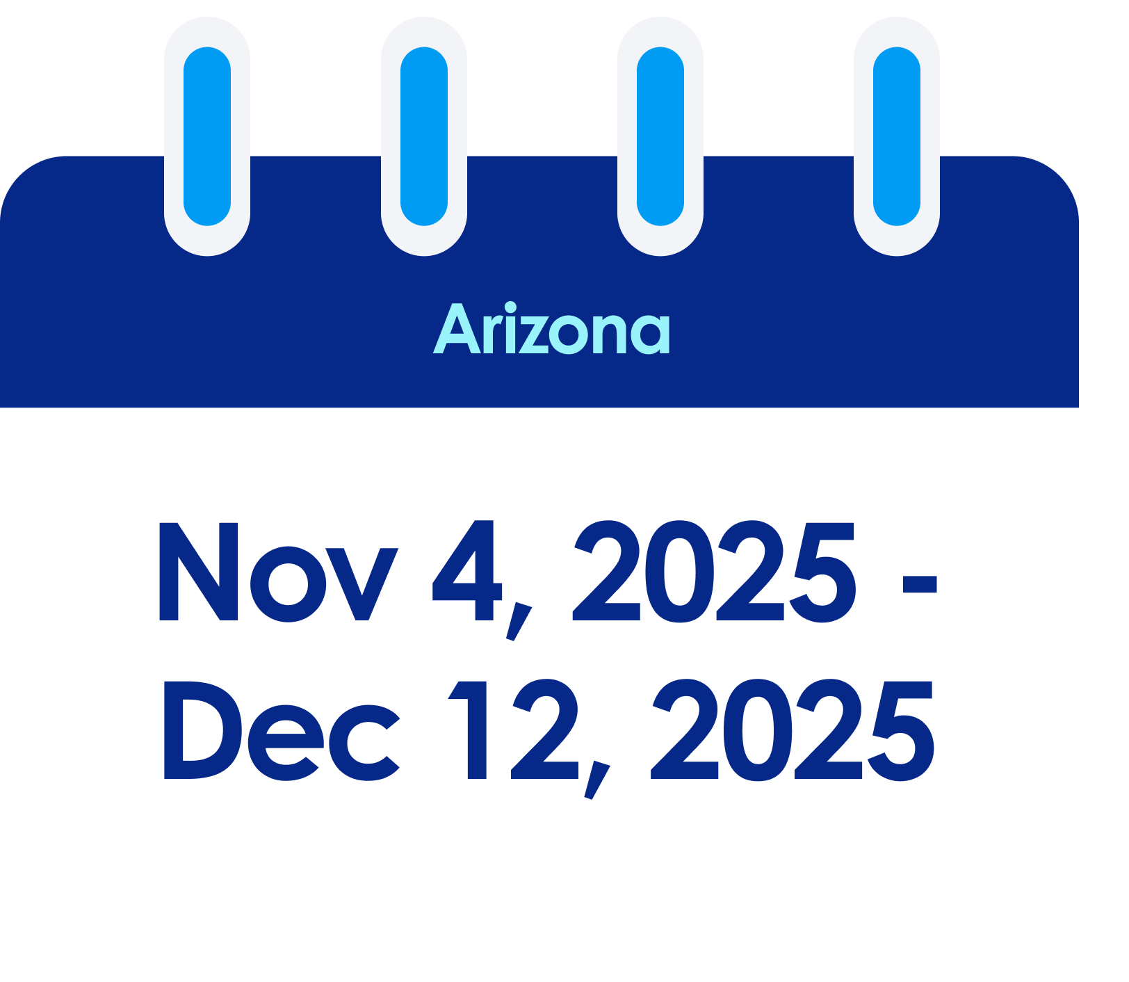 Arizona Calendar Icon