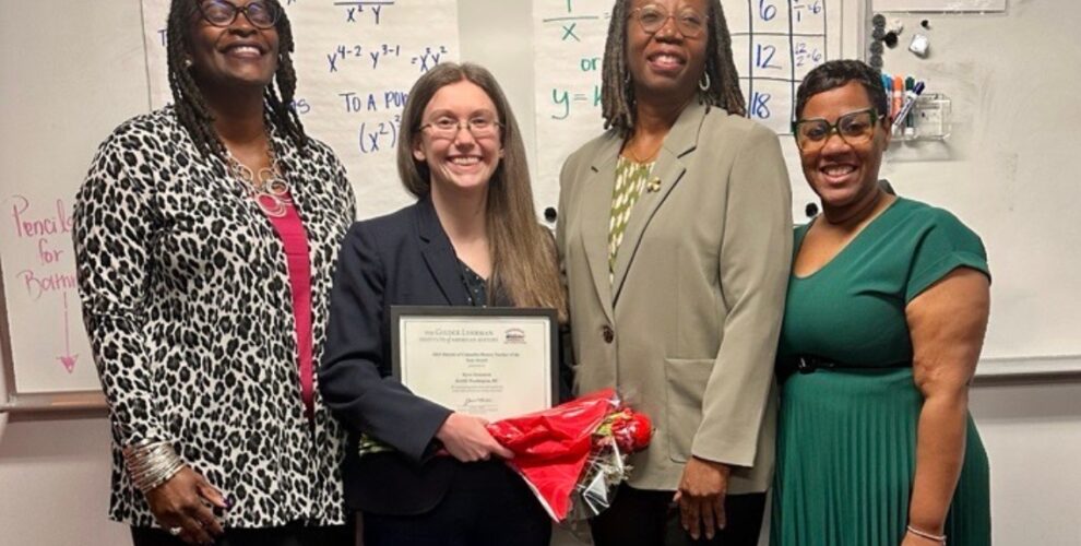 Blog Graphic - 2025 State History Teacher of the Year Blog Graphic - 2025 State History Teacher of the Year